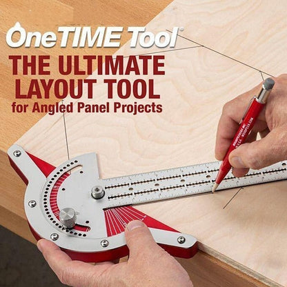 Woodworker Edge Rule Stainless Steel Square Edge Ruler