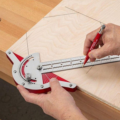 Woodworker Edge Rule Stainless Steel Square Edge Ruler