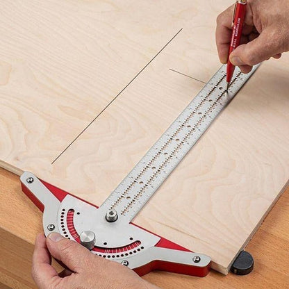 Woodworker Edge Rule Stainless Steel Square Edge Ruler
