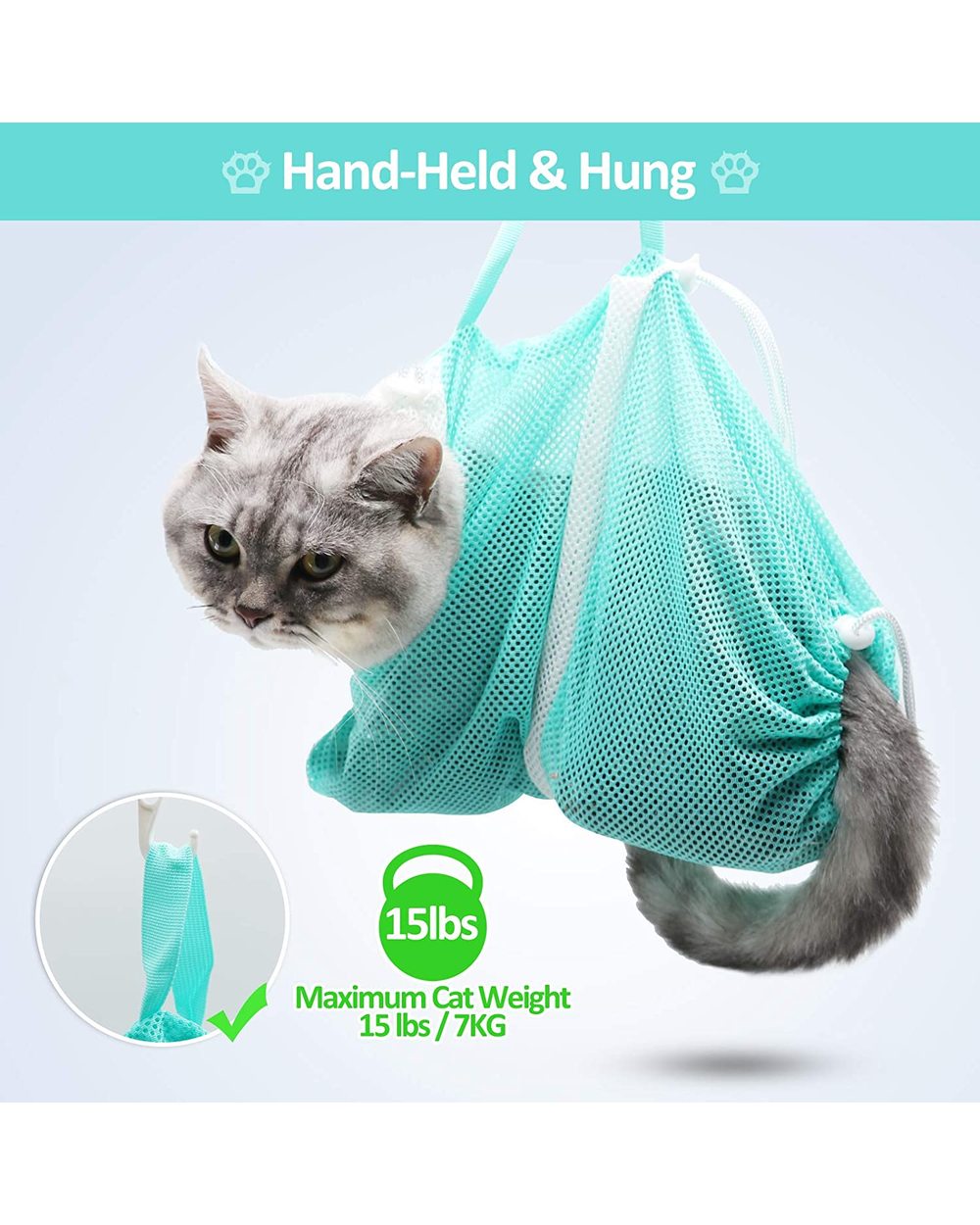 Multi-functional Pet Grooming Bath Bag