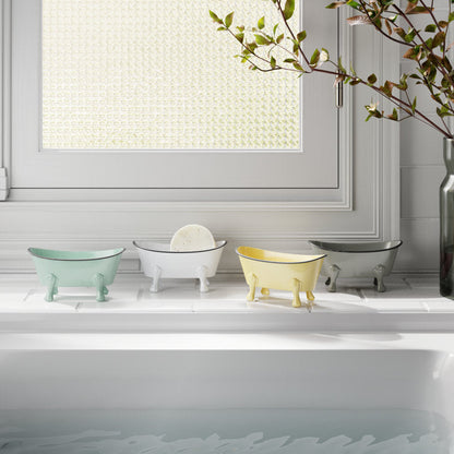 Zeringue Metal Bathtub Soap Dish (Set of 4)