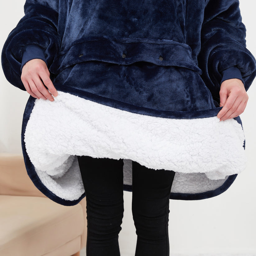 CozyCore Heated Oversized Hoodie Blanket