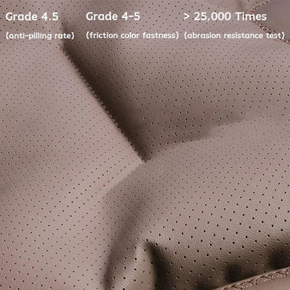🔔Car Seat Cushion Premium Nappa Leather Comfortable Seat Back