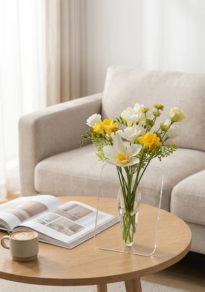 FrameBloom™ Modern Flower Vase