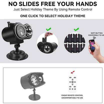 HauntBeam Halloween Projection Light