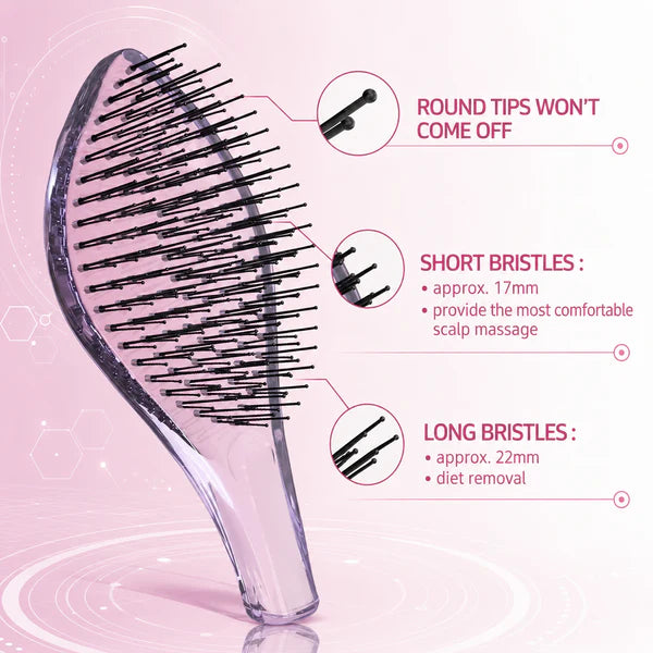 Smooth Glide Detangling Hair Brush
