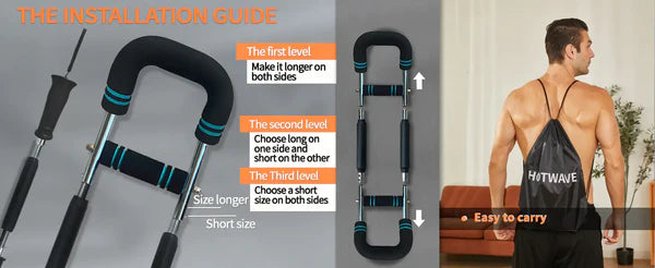 Dual Spring Arm Exerciser Bar