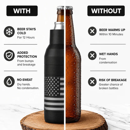 Insulated Beer Bottle Cooler Sleeve