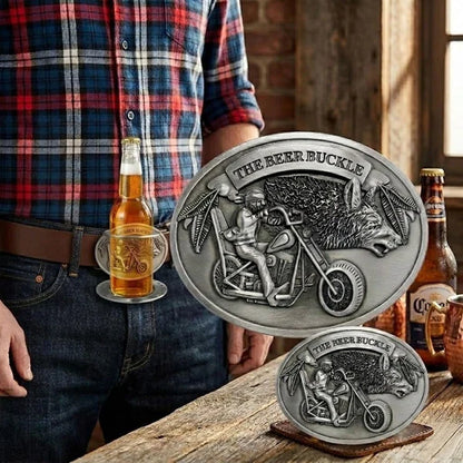 Beer Belt Buckle