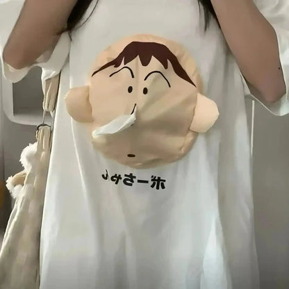 Tissue Dispensing T-shirt