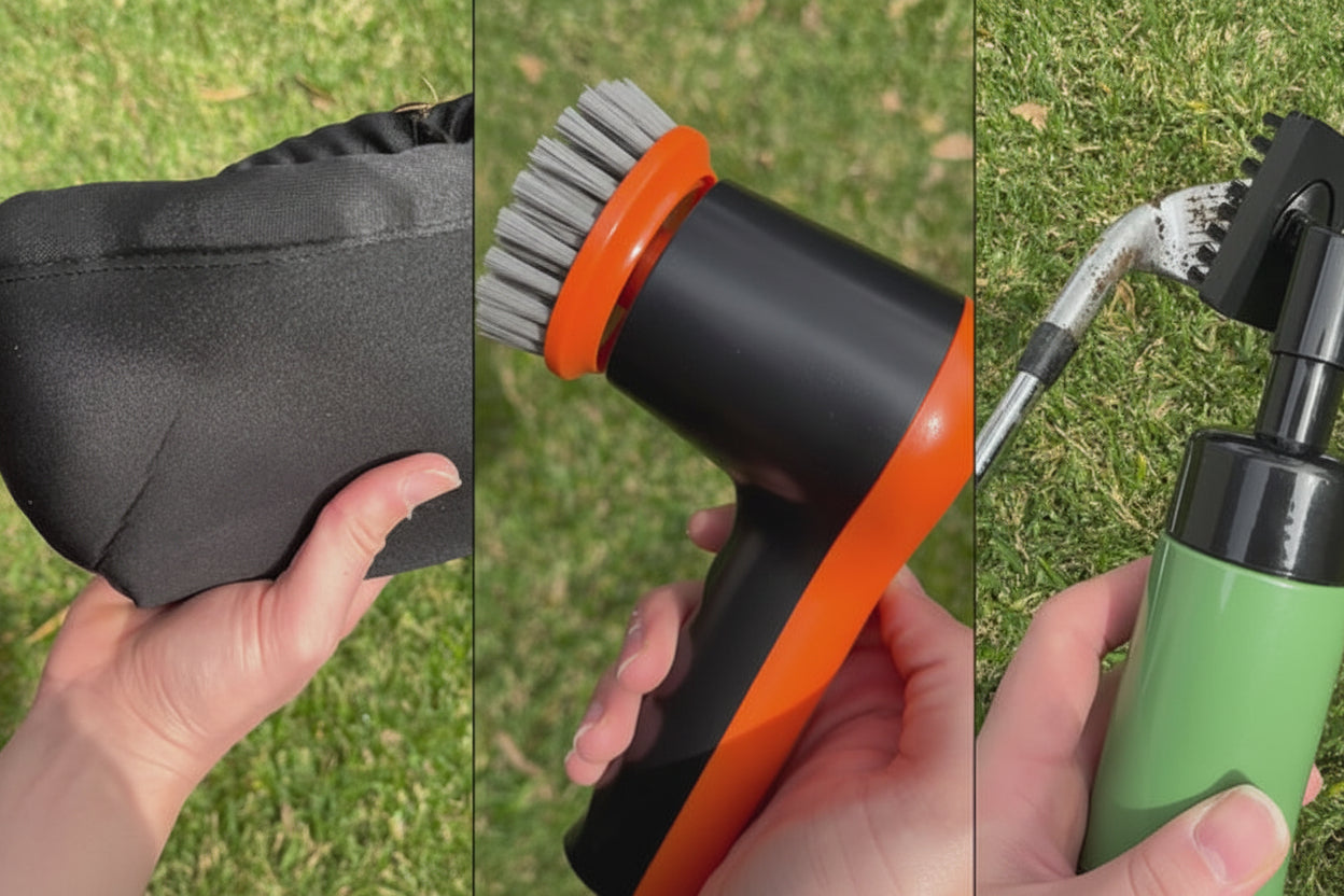 Golf Club Cleaning Kit with Premium Carry Case
