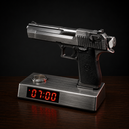 WakeBlaster™ Gatling-Style Digital Alarm Clock