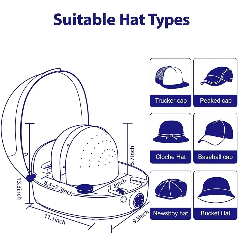 Cap Cleaning Machine + FREE Cleaning Kit