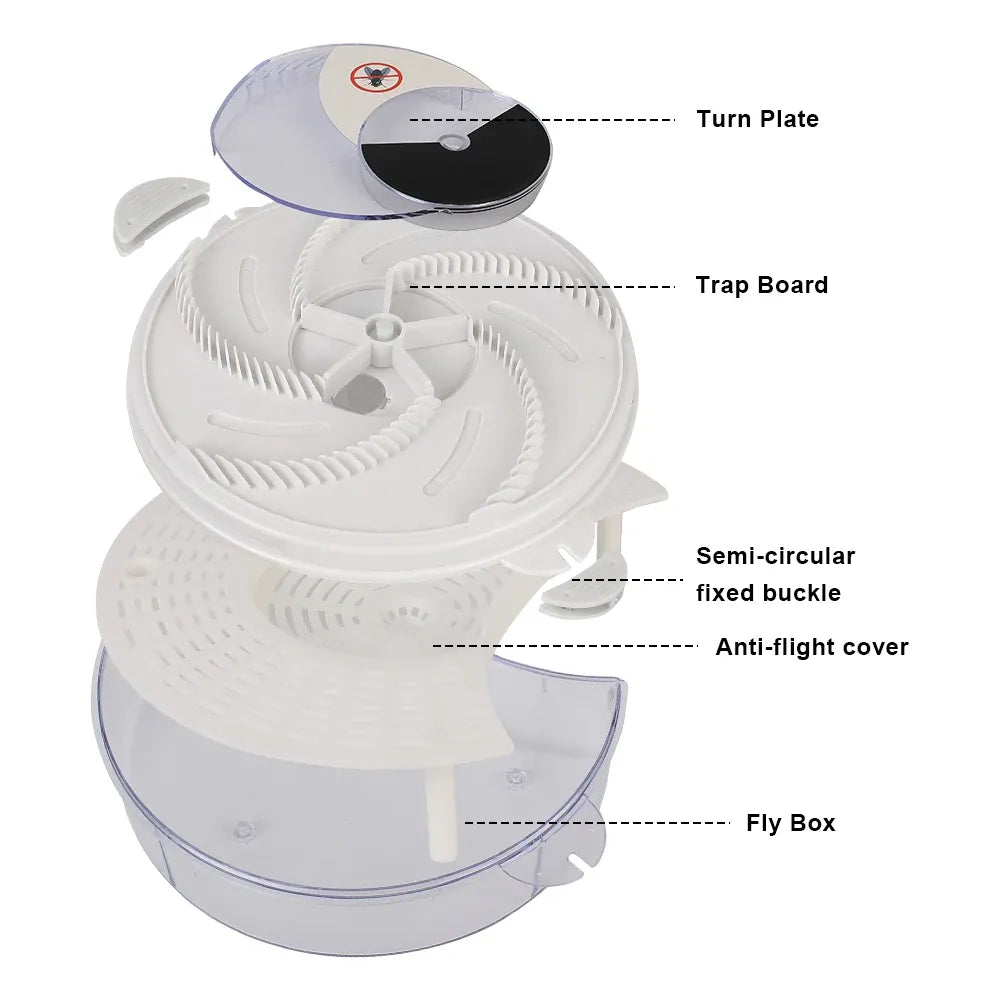 Electric Pest Repeller USB Insect Catcher: Indoor/Outdoor Pest Control, Automatic Fly Catcher, Non-Toxic Solution