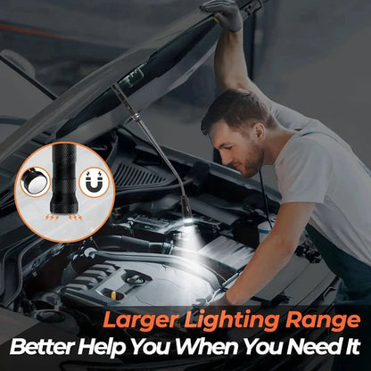 MagReachExtendable Magnetic Pickup Tool with LED Light