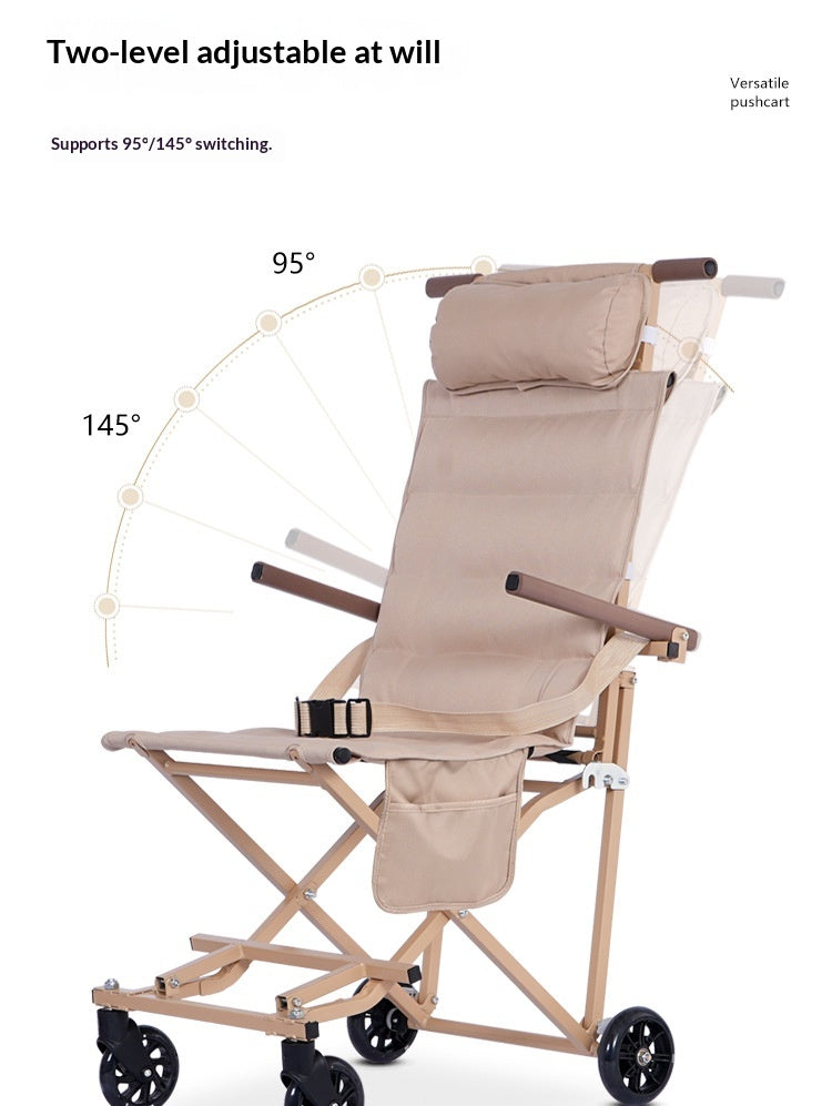 Portable Folding Multifunctional Pushcart For Travel