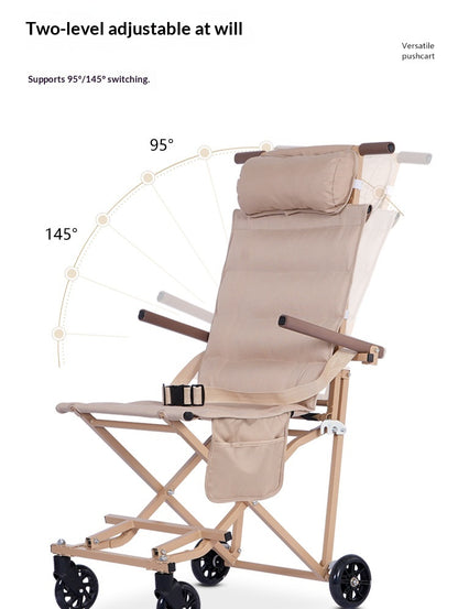 Portable Folding Multifunctional Pushcart For Travel
