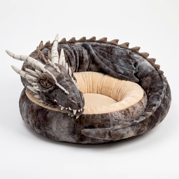 Fantasy Creature Plush Pet Bed