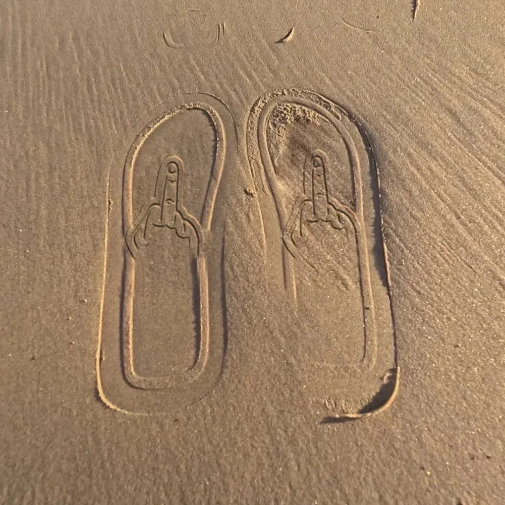 PrankPrint Flip Flops