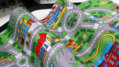 RoadPlay Mouse Pad™ – Colorful City Road Mouse Pad for Office, Gaming & Kids' Desks
