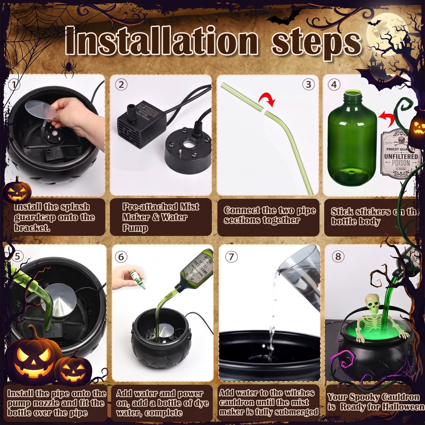 Spellbound Stew  Halloween Cauldron