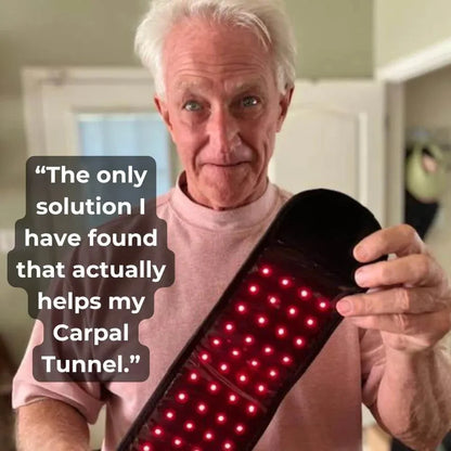 LumiFlex Therapy Wrap – Red & Infrared Light Therapy Wrap for Hands, Wrists, Elbows & Joint Support