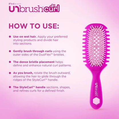UNbrush Curl Hair Brush by FHI HEAT