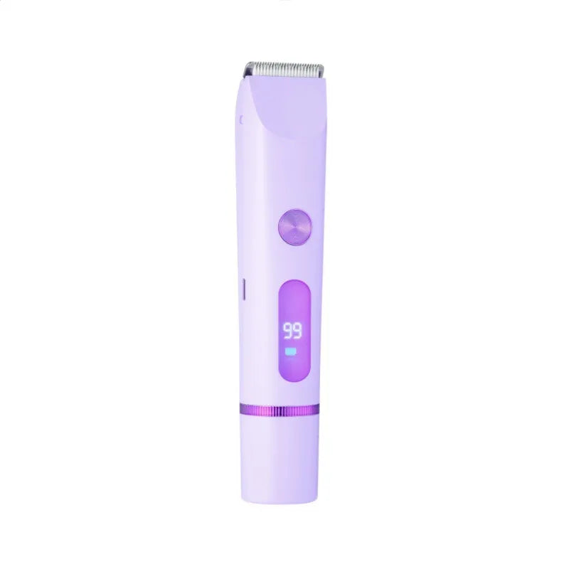 Electric Epilator Womens Dual-Head Hair Remover With LCD Display