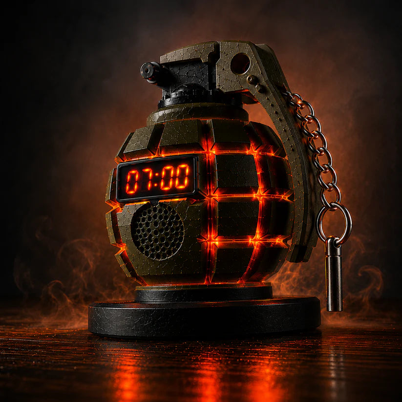Military Style Alarm Clock for Deep Sleepers