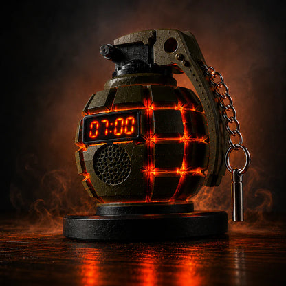 Military Style Alarm Clock for Deep Sleepers