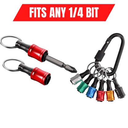 🔥1/4" Hexagonal screwdriver head bracket hiking buckle