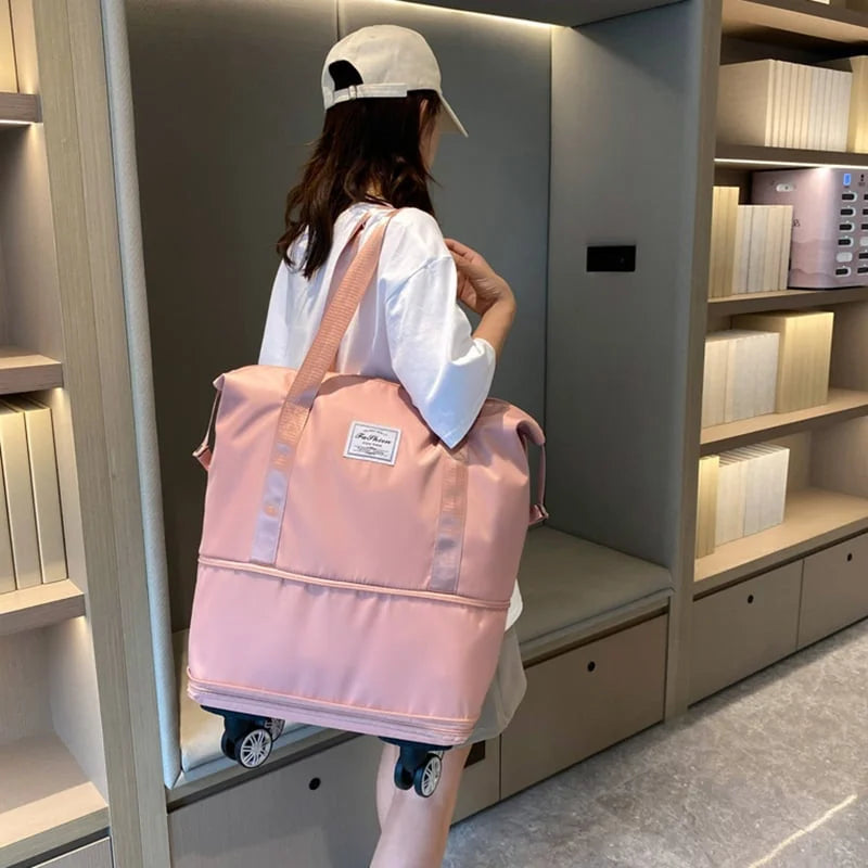 🔥LAST DAY PROMOTION 50% OFF🔥 2024 New Large Capacity Travel Bag - Universal Wheel Removable