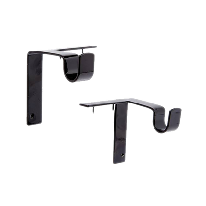 Single Curtain Rod Brackets