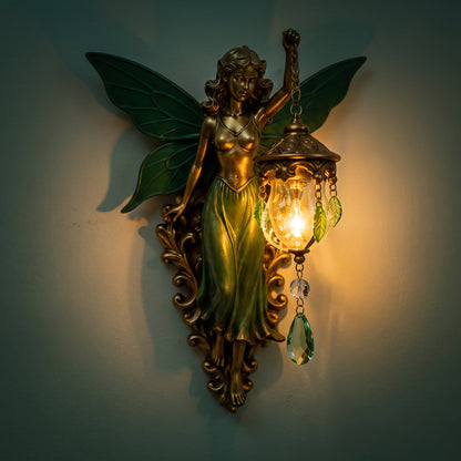 FaeGlow Enchanted Fairy Wall Lantern