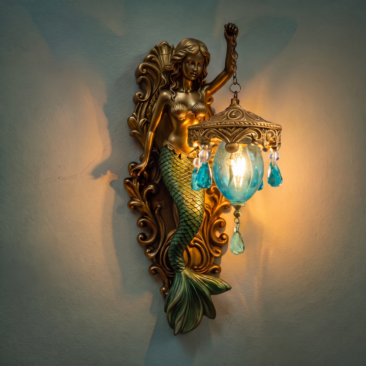 FaeGlow Enchanted Fairy Wall Lantern