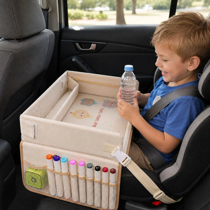 Kids Car Travel Tray for Car Seat