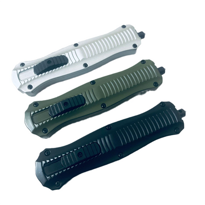 Outdoor knife portable zinc alloy tactical knife EDC folding self-defense knife