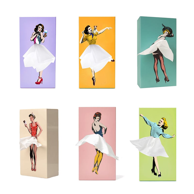 🔥LAST DAY 49% OFF🎁 - Flying Skirt Tissue Box