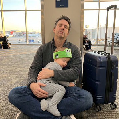 Kids Bluetooth Headband Headphones – Soft Sleep Mask Music Headwear