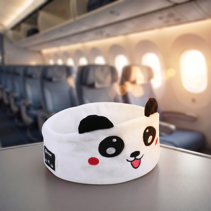 Kids Bluetooth Headband Headphones – Soft Sleep Mask Music Headwear