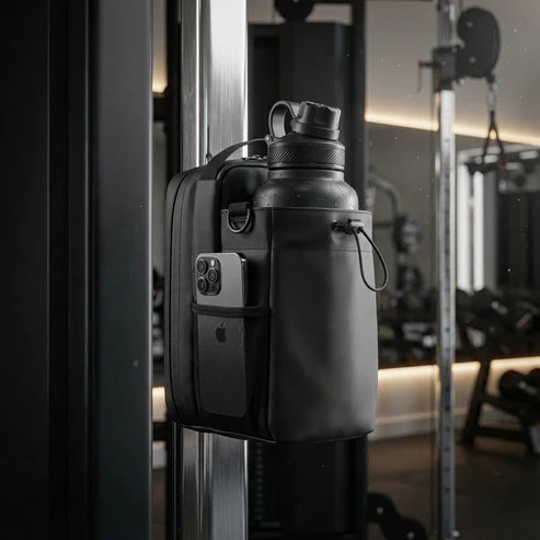 Magnetic Gym Bag for Men and Women - Sling Bottle With Magnetic Attachmment