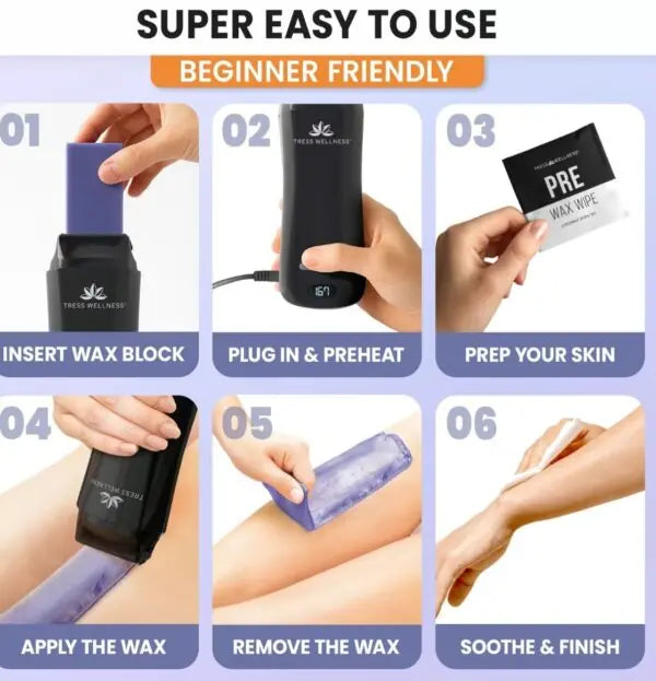 Hard Wax Roller for Body Hair Removal
