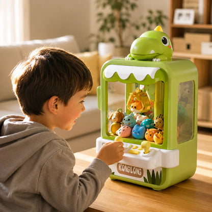 USB Rechargeable Claw Machine Toy with Plush Toys