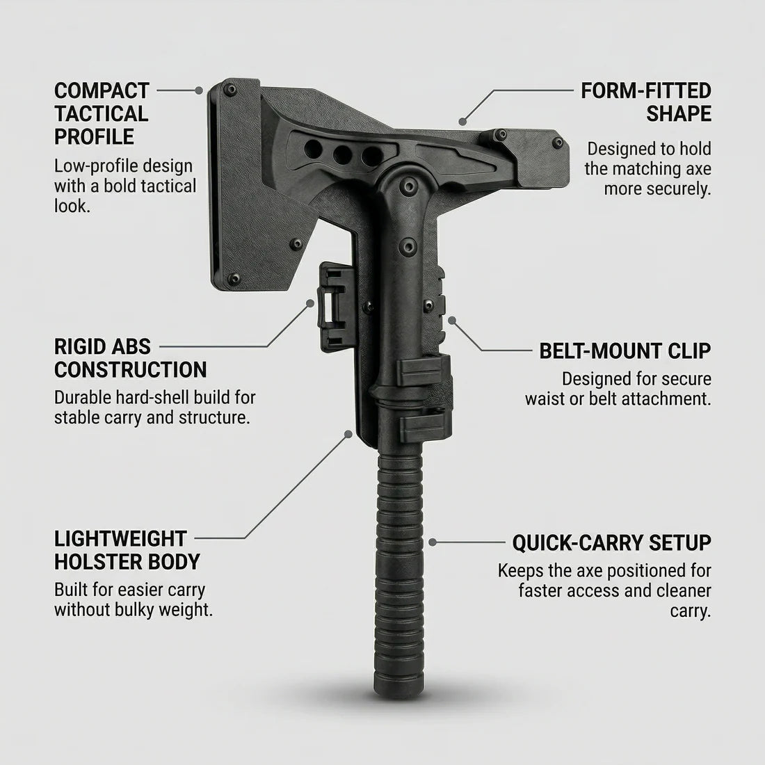 Quick-Release Tomahawk Holster V2