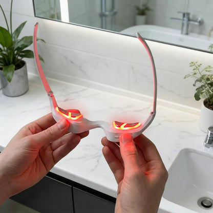 Redlight + Microcurrent Glasses