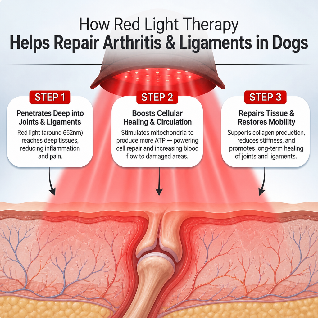 LumaPaw Red Light Therapy Sleeve