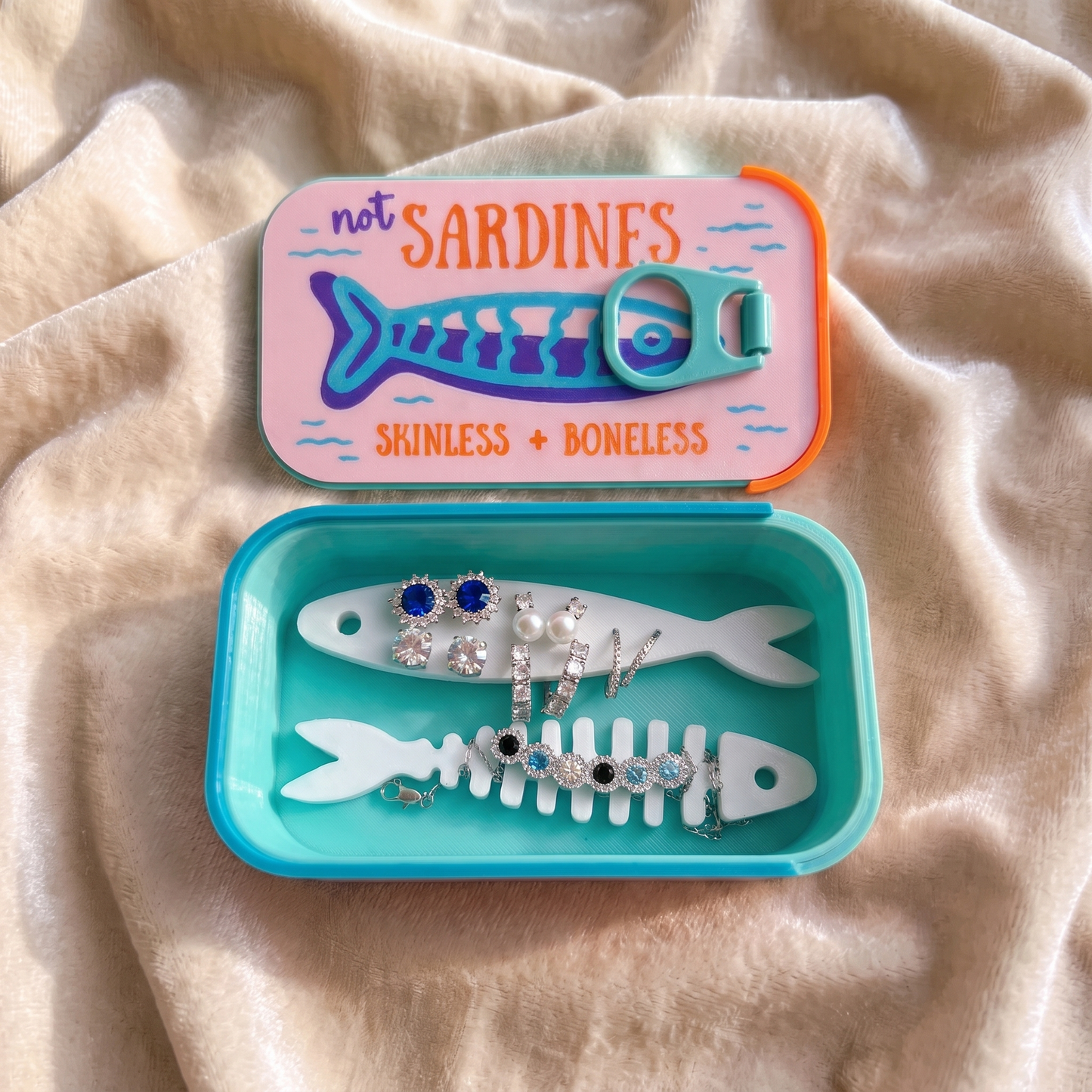 Sardina Mini Jewelry Travel Case