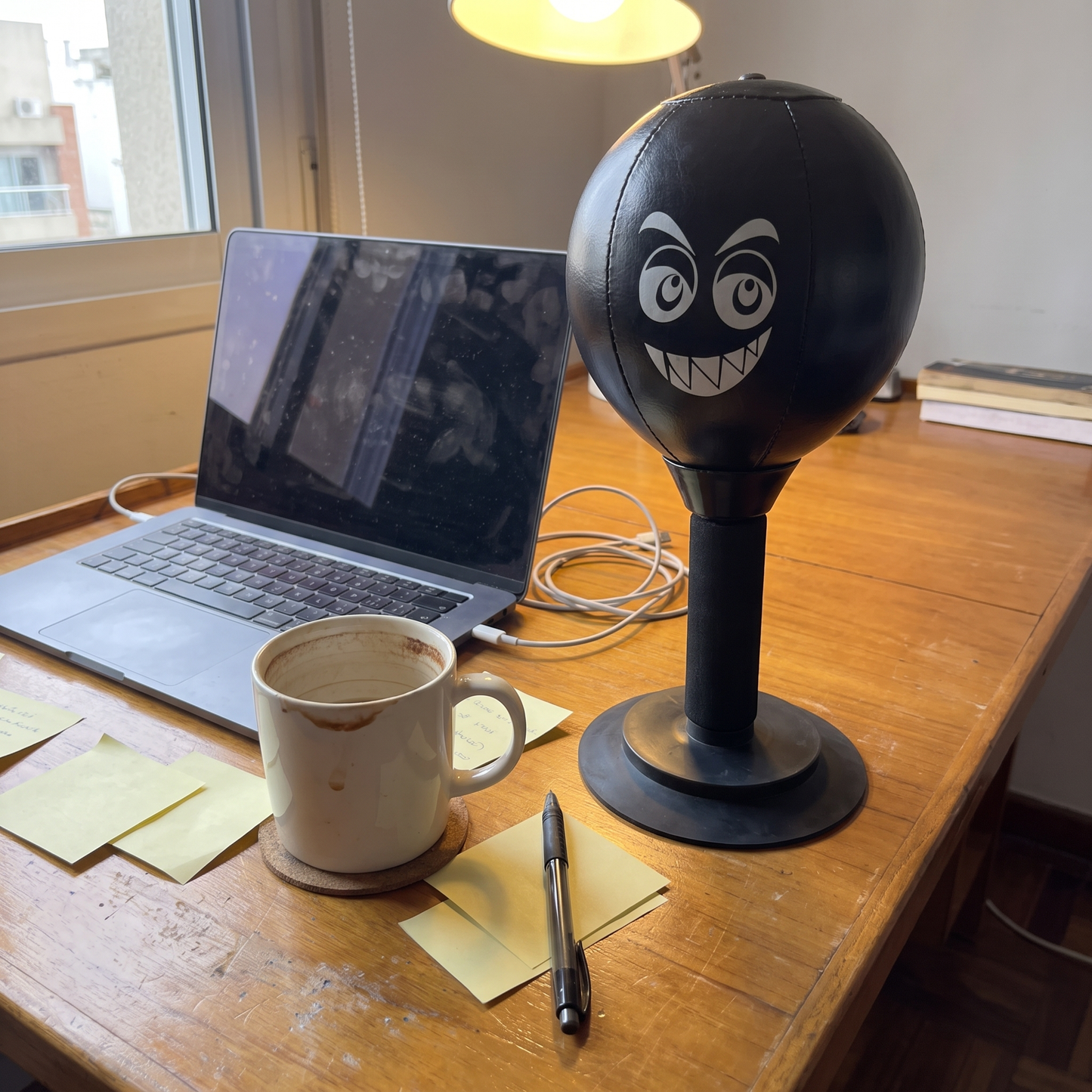 StrikeSphere Desktop Punching Ball – Stress Relief Boxing Trainer