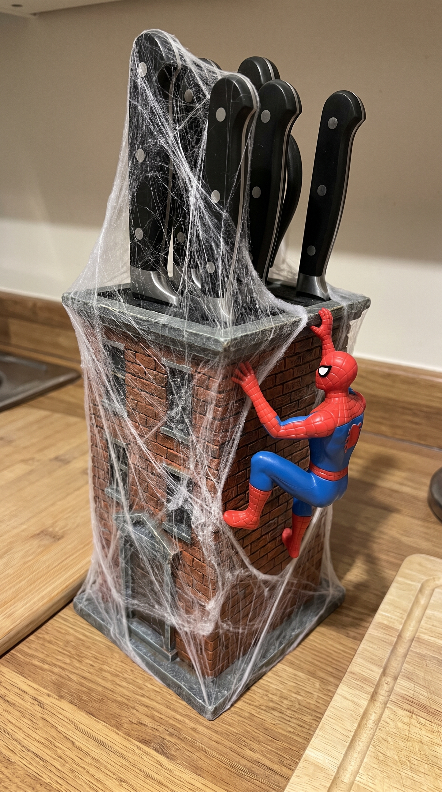 WebStrike™ Superhero Knife Display Holder — PRE-ORDER ONLY