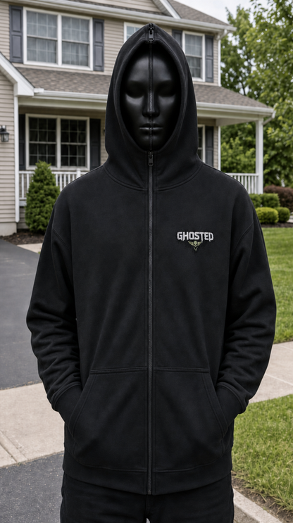 Ghosted™ Full-Coverage Zip-Up Mask Hoodie